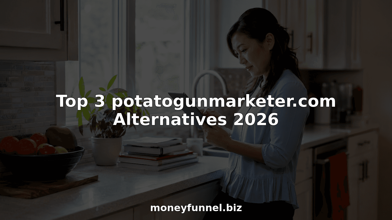 Top 3 potatogunmarketer.com Alternatives 2026